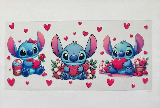 Stitch-pink hearts