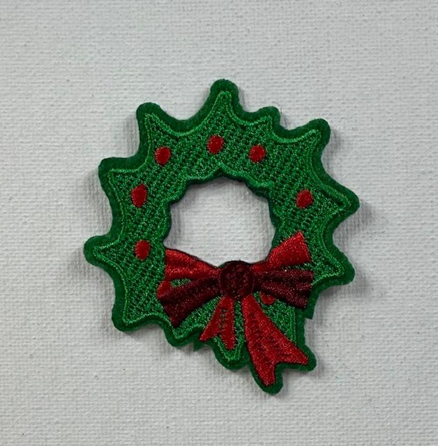 Wreath patch