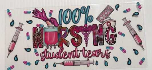 100% Student Nursing Tears