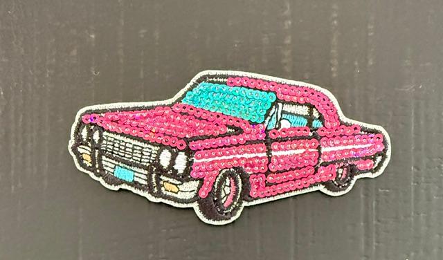 Lowrider - bling hat patch