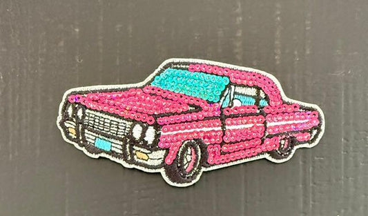 Lowrider - bling hat patch