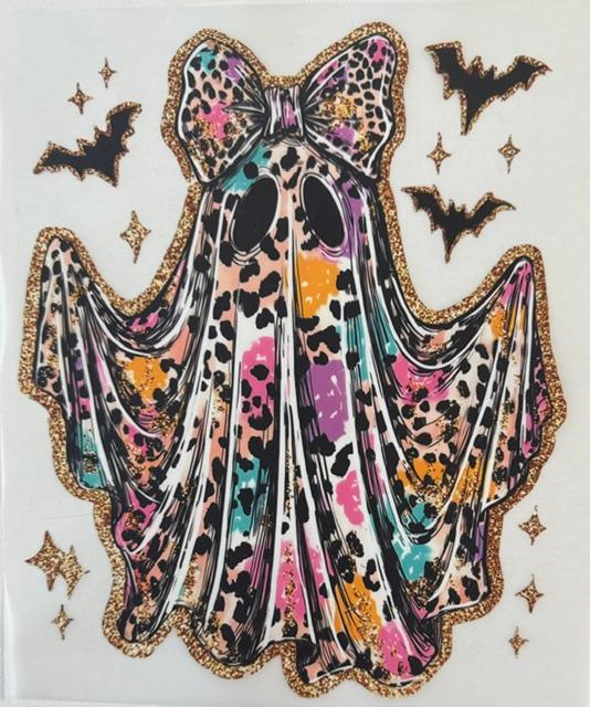 Colorful leopard ghost/bats