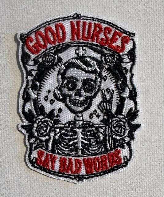 Good Nurse say Bad Words-hat patch