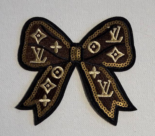 LV Bow hat patch
