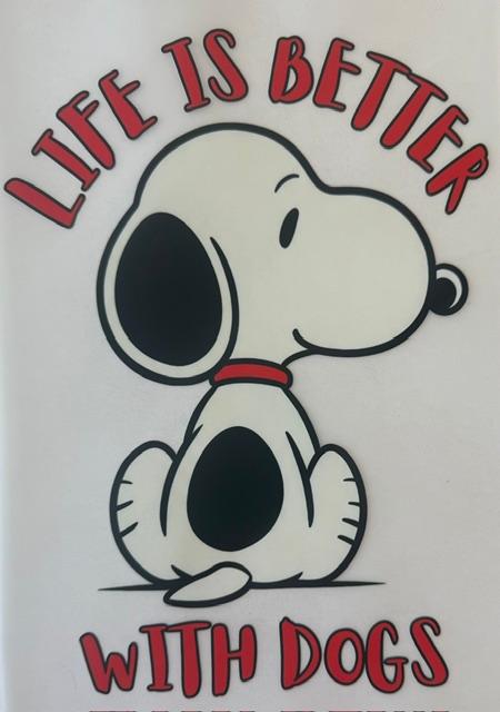 Snoopy - Life is Better with Dogs