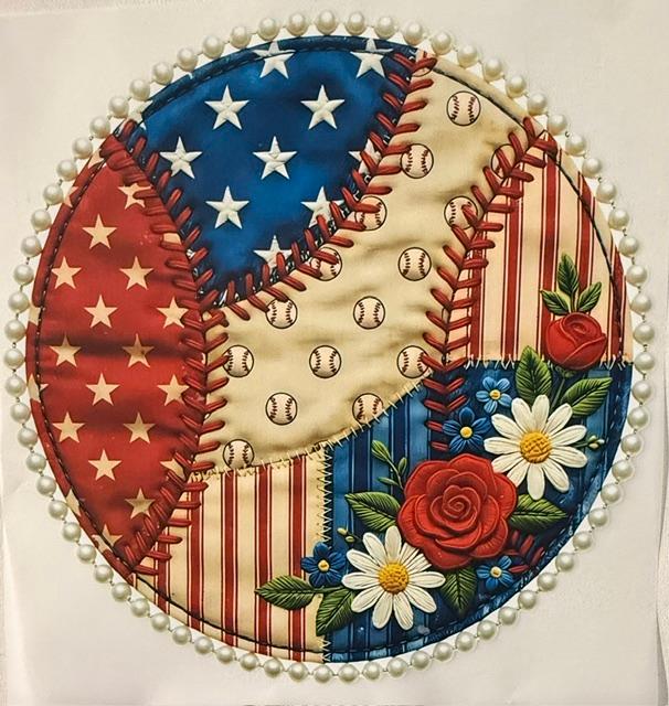 Quilted base ball