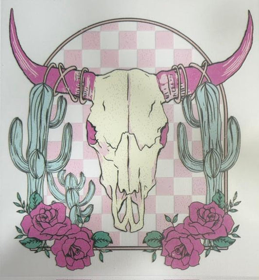 Western - pastel, checkered, roses