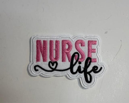 Nurse life hat patch