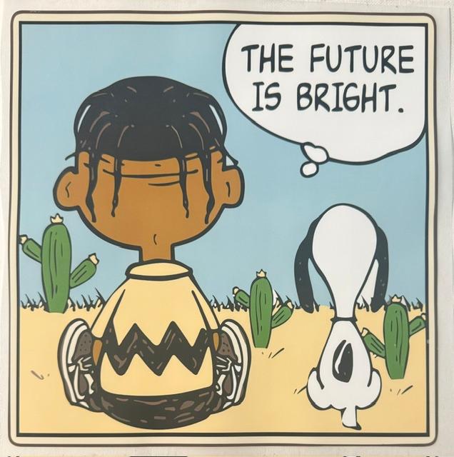 Snoopy & Charlie Brown - The future is Bright
