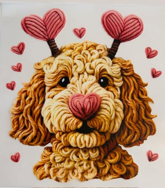 Valentines Poodle