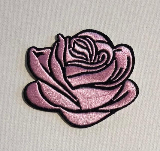 Pink Rose hat patch