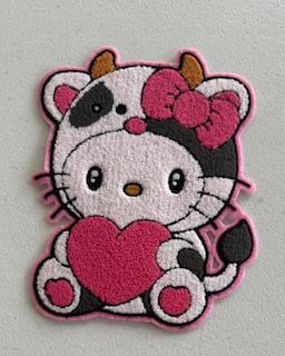 HK in cow suit patch