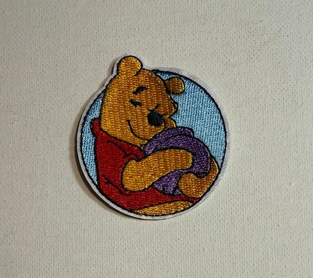 Pooh - circle patch