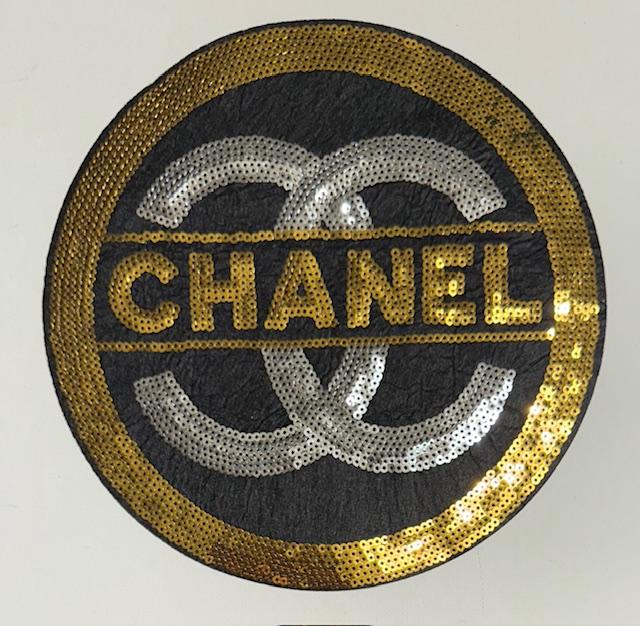 Chanel round patch