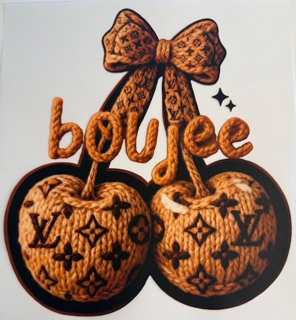 LV Boujee yarn Cherries