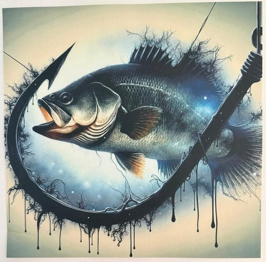 Fish with hook
