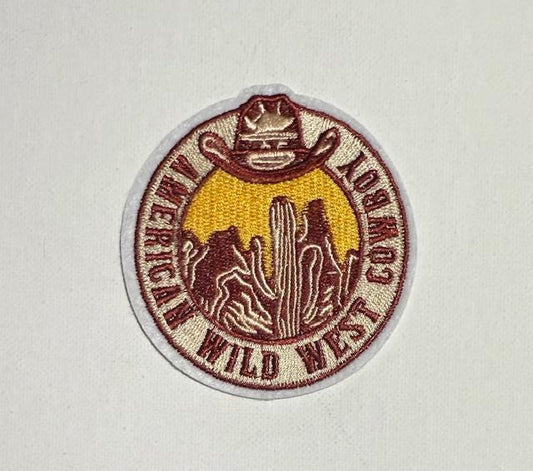 American Wild West Cowboy patch