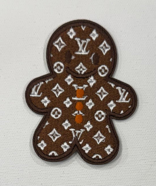 LV Gingerbread hat patch