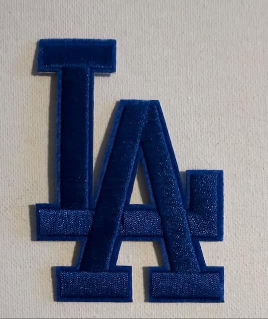 LA hat patch