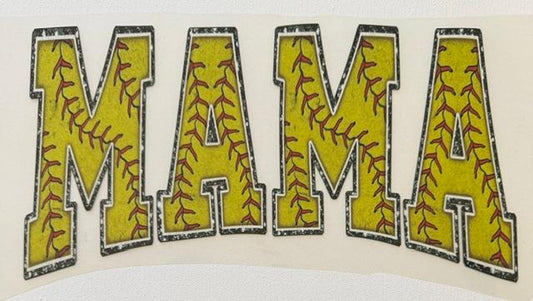 Mama - softball, shimmer