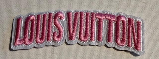 LV Pink hat patch