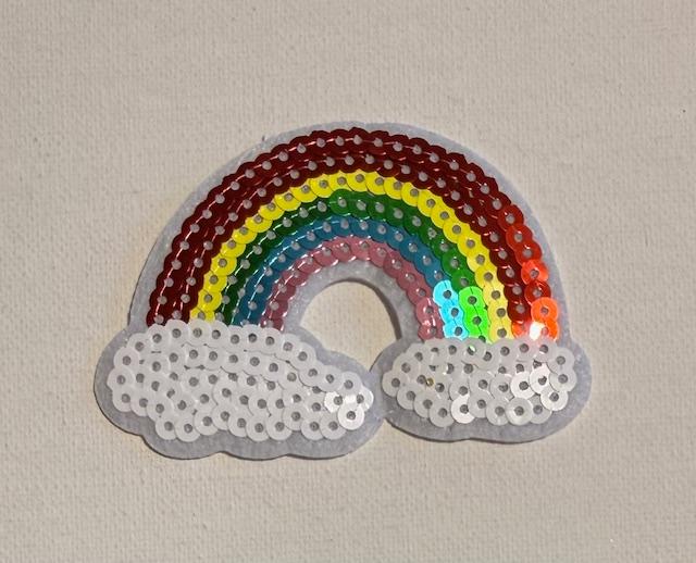 Rainbow hat patch