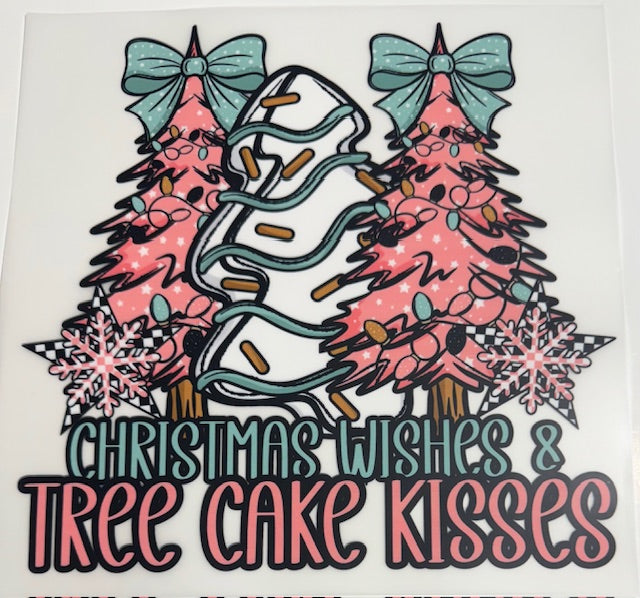 Christmas Wishes and Tree Cake Kisses
