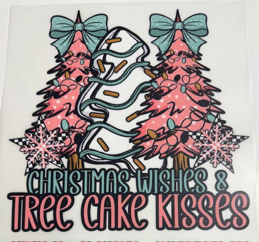 Christmas Wishes and Tree Cake Kisses