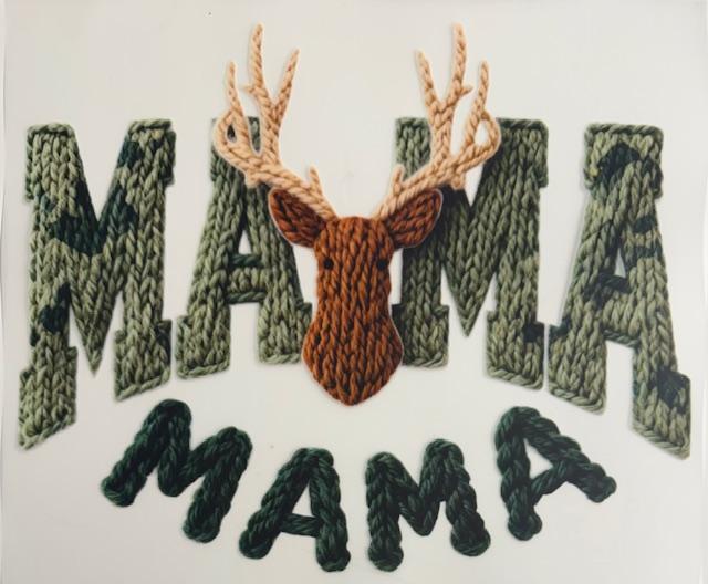 Mama w/ deer - yarn