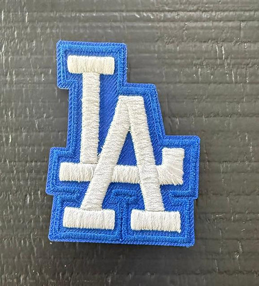 LA Dodgers hat patch