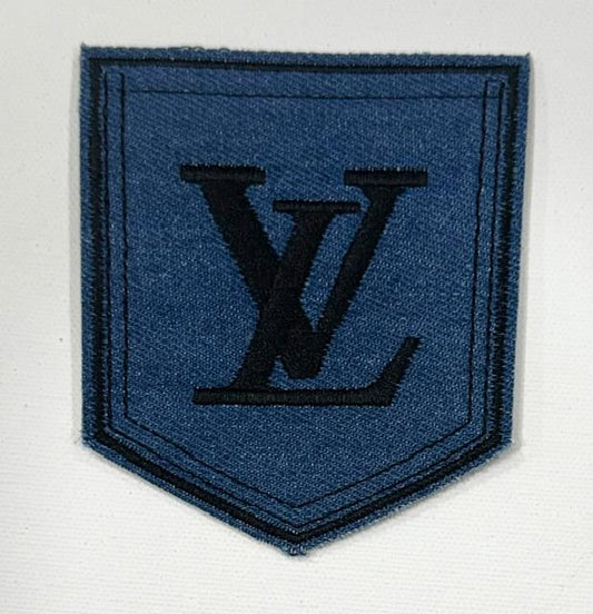 LV Jean hat patch
