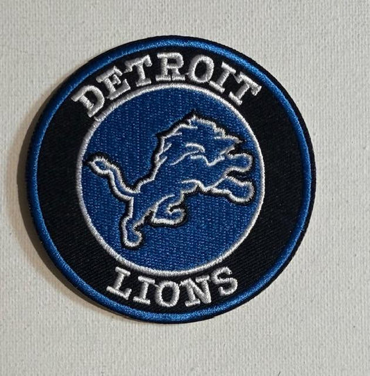 Detroit Lions round patch