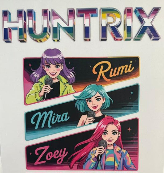 Huntrix Rumi,Mira,Zoey