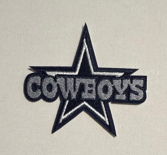Cowboys in center of star patch