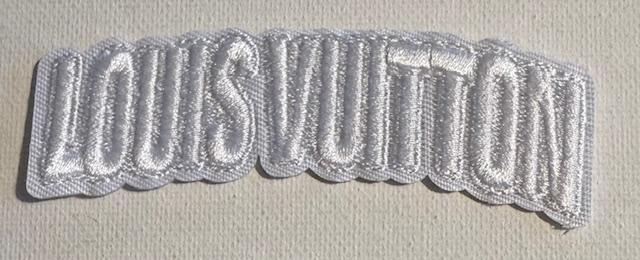 LV white hat patch