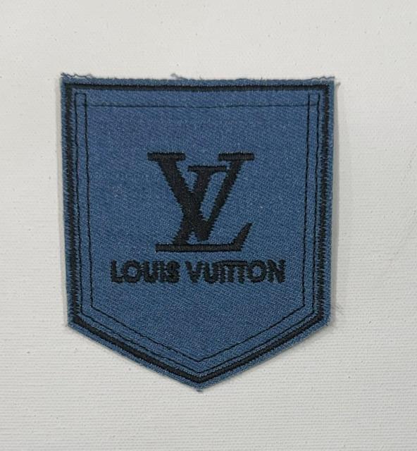LV jean hat patch