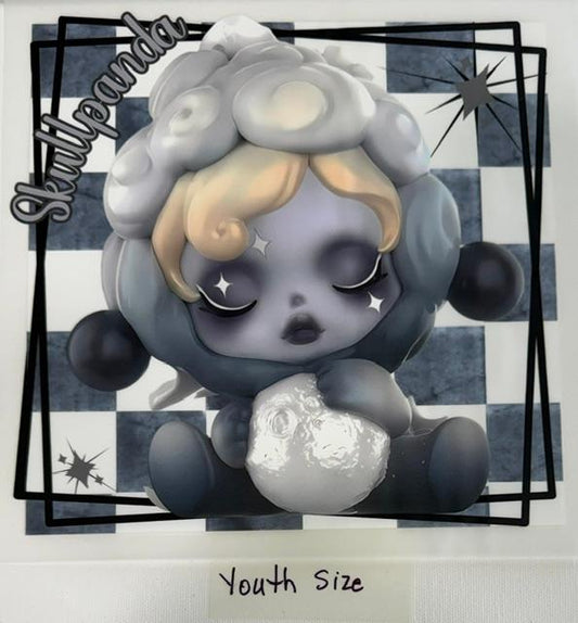 Skull Panda-grey