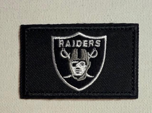 Raiders rectangle patch