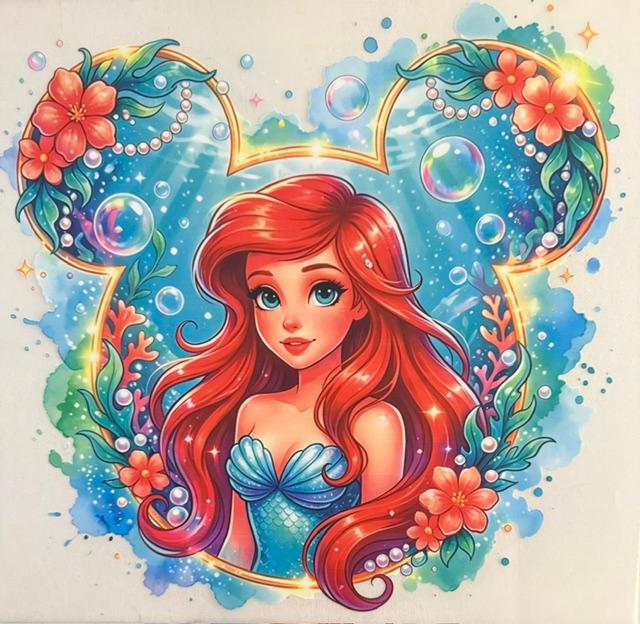 Ariel - in Mickey ears