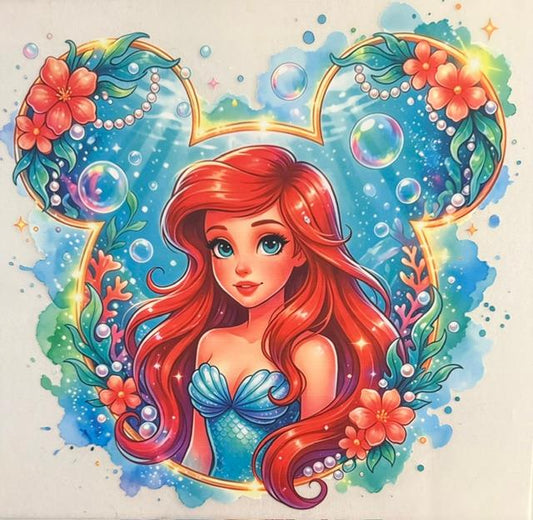 Ariel - in Mickey ears