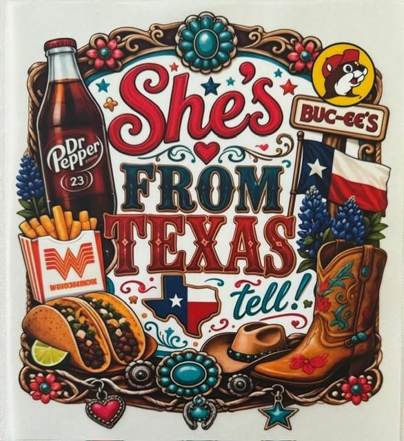 She's from Texas I can Tell