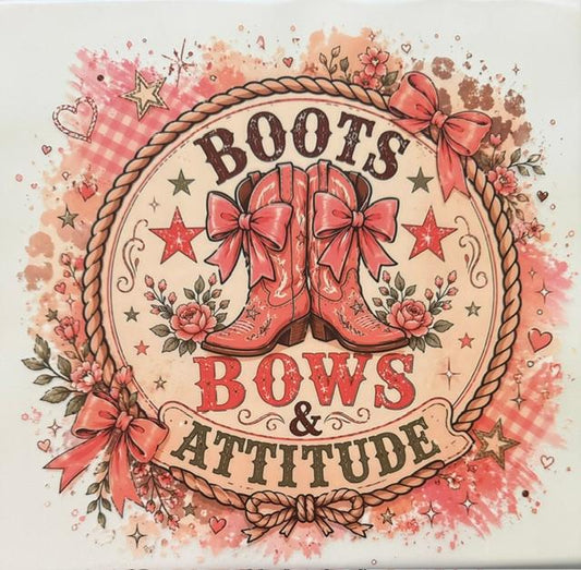 Boots, Bows and Attitude