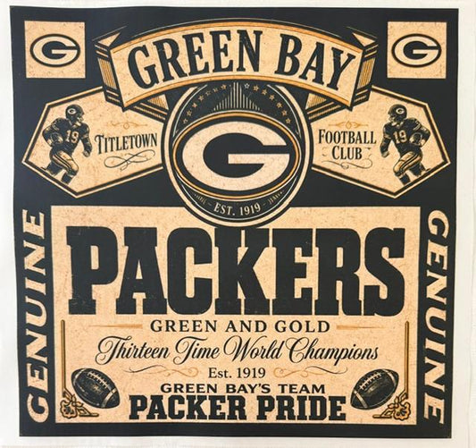 Greebbay Packers - square
