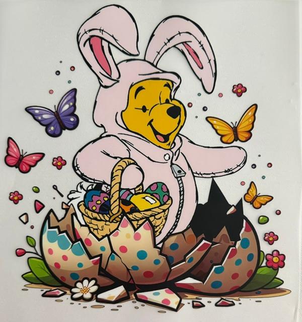 Pooh - in bunny costume