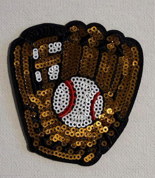 Bling Baseball glove/ball-hat patch