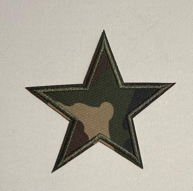 Camo Cowboys star patch