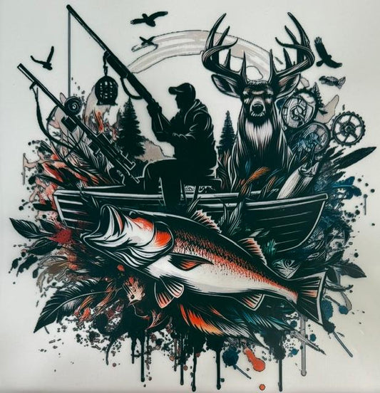 Hunting scene - Big fish