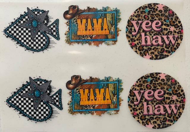 Western 6pc (Mama in middle)