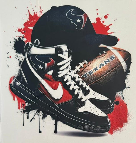 Texans, shoes, football , hat