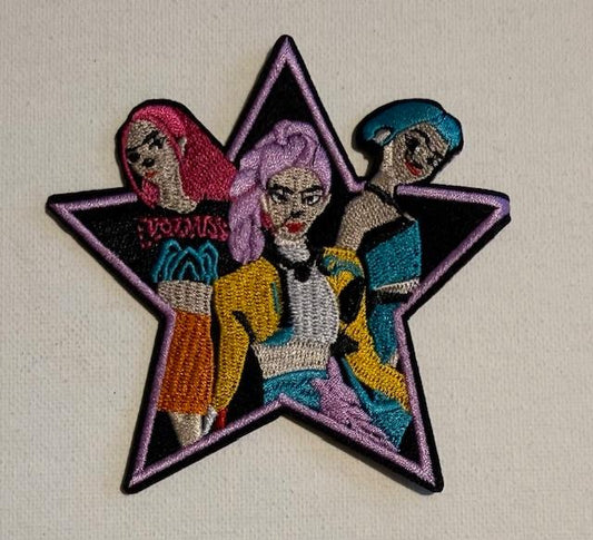 Huntrix star-hat patch